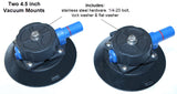 Set of two vacuum mounts, 4.5 inch Ultra strong, Starlink Starshield