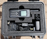 Pelican 1200 hard case for Iridium Extreme 9575 telephone and satcom accessories