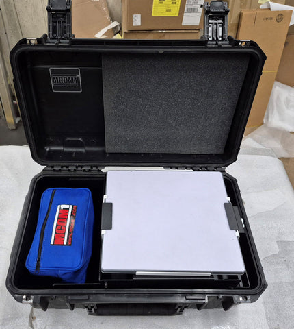 MCOM1 ROAM BB hard case with handle-wheels for your Starlink Mini - A basic Go Kit flyaway