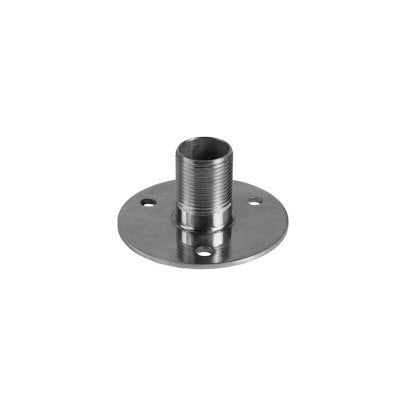 Iridium antenna 3/4" flange stainless steel mount for marine antenna mounting to deck or bulkhead