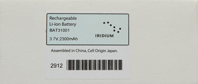 Iridium battery BAT31001 for 9575 Sat Phone