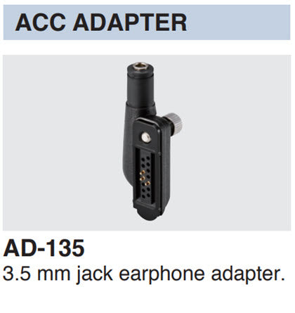 Icom AD-118 ACC Adapter for Icom IC-SAT100 PTT Radio