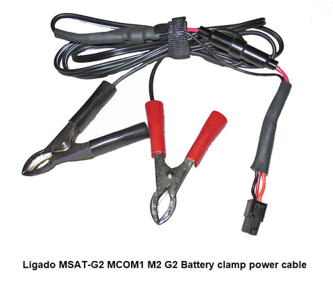 Ligado MSAT-G2 12V Battery Clamp power cable