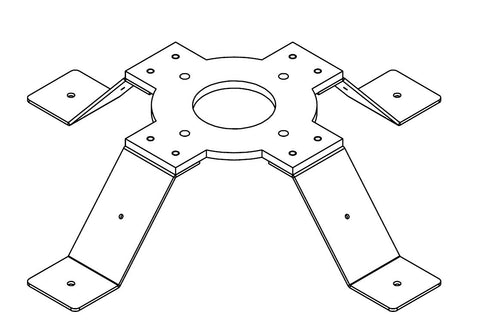 Iridium Pilot Antenna Low Profile Mount P/N PLPM