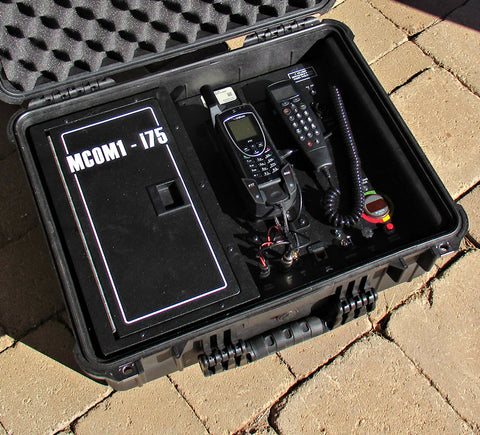 MCOM1 Iridium ASE Bearcat DOD docking station