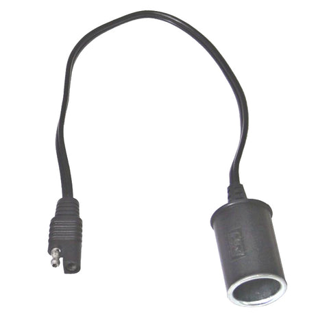 SAE to Female Cigarette Lighter Adapter Receptacle