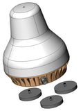 1100856-501 Thales Defense & Security, Inc. Broadband Land Mobile Certus Satellite Terminal and Low Gain Antenna MF200BV 1100856-501 antenna magnetic mount