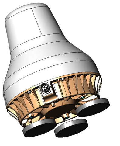 1100856-501 Thales Defense & Security, Inc. Broadband Land Mobile Certus Satellite Terminal and Low Gain Antenna MF200BV 1100856-501 antenna magnetic mount