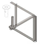 Iridium Pilot Pole Mount and Heavy Duty Wall Mount 'Combo'