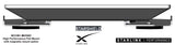low profile flat mount for Starlinks new gen 3 performance system. MVG82 2.5 SpaceX Starshield compatible. Look straight on