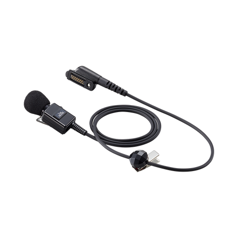 Icom HM-163MC Tie Clip lapel clip Microphone