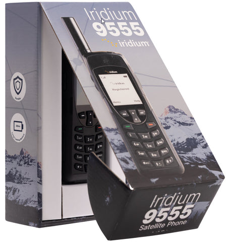 Iridium 9555 Satellite Phone with Li Ion battery