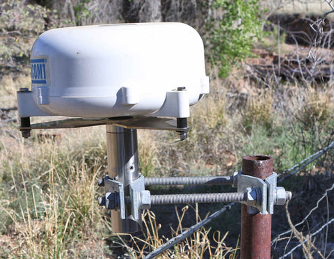 Stainless steelmount fro MSAT-G2 and newer MSATe SpaceCom antennas