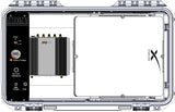 Ruggedized hard case for Starlink mini. Case with handle & wheels. Carry on airline commercial flight. Li Ion battery back up power. Do it yourself kits available also.
