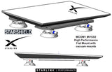 Vacuum mounts with the MVG82 flat mount. To install the vacuum mount, just spin onto the mount and to remove, just spin them off! 

The MVG82 flat antenna mount is for Starlinks performance gen 3 and SpaceX Starshield performance gen 3 systems. Four magnets for flat mount 