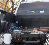 Compact inexpensive flat hard case with Li-Ion battery for Starlink Mini