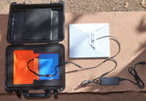 Compact inexpensive flat hard case with Li-Ion battery for Starlink Mini
