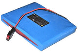 12V 8Ah 96 watt LiFePO4 battery with battery charger MCOM1 8Ah