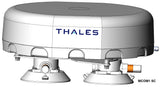 Thales MissionLINK 700 Iridium Certus antenna with MJ Sales MCOM1 SC vacuum suction mount