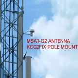 MJ Sales pole mount for MSAT G2 antenna