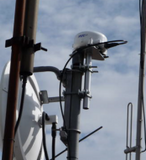 MSAT G2 antenna pole mount