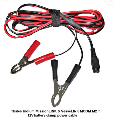 Thales MissionLINK 12V Battery Cable