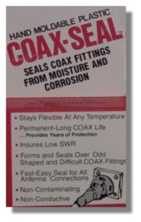 COAX-SEAL Hand Moldable Plastic Coax Connector Sealant